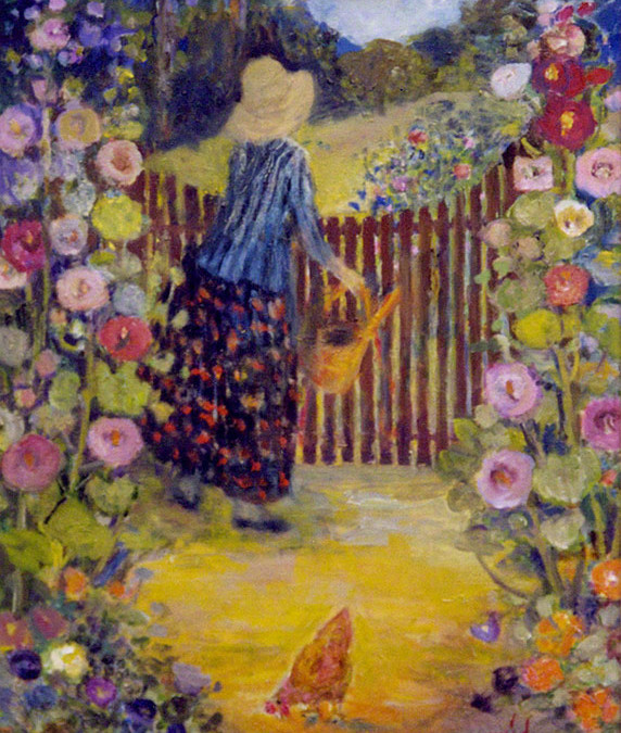 Hollyhock Gardener