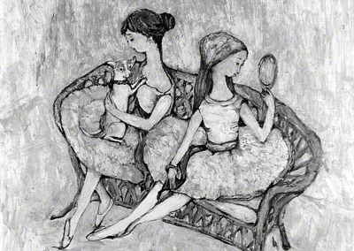 Resting Ballerinas II